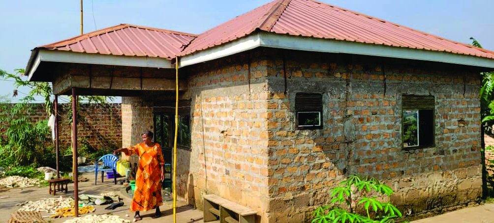 The completed children's home in Gayaza — now