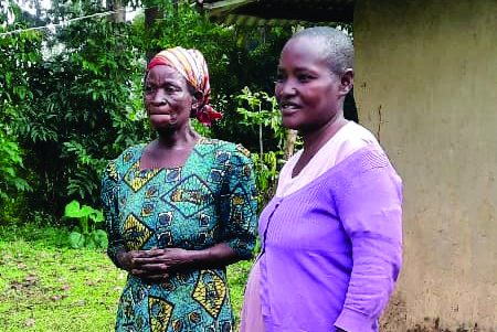 Shanga reunited with her mother in Kenya